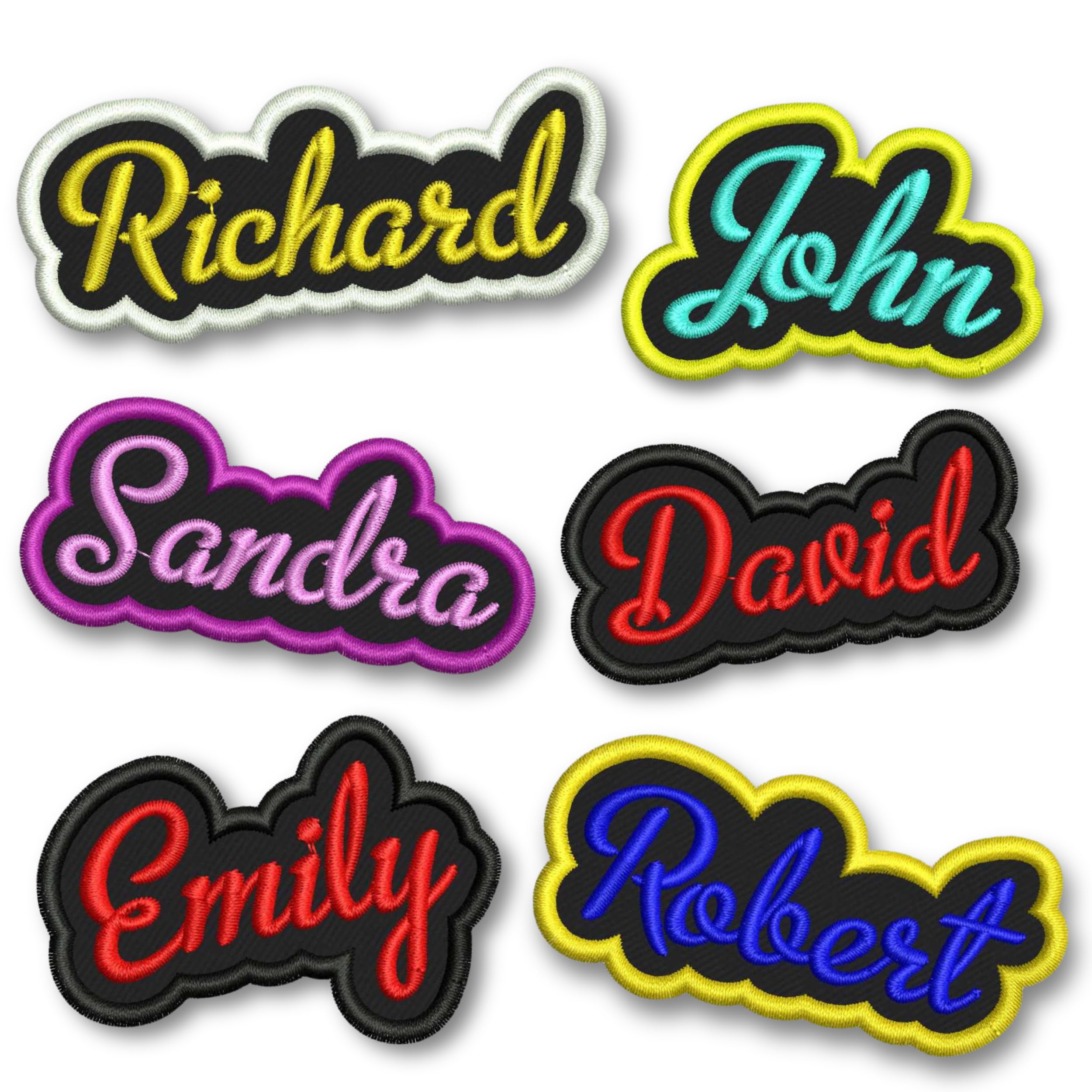 Amazon.com: Custom Embroidered Patch Unique Form Tag Badge Iron On